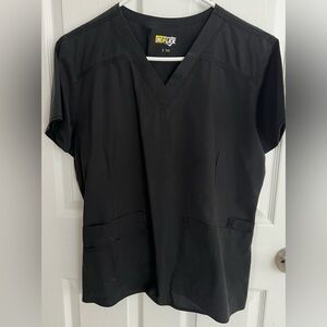 Scrub Top for Women, Wonderflex, Size L
